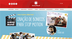 Desktop Screenshot of animamundi.com.br